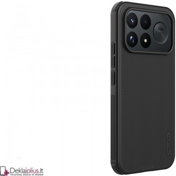 Nillkin Frosted shield magsafe plastikinis dėklas - juodas (Xiaomi Poco F9 Pro) Nillkin Frosted shield magsafe plastikinis dėklas - juodas (Xiaomi Poco F9 Pro)